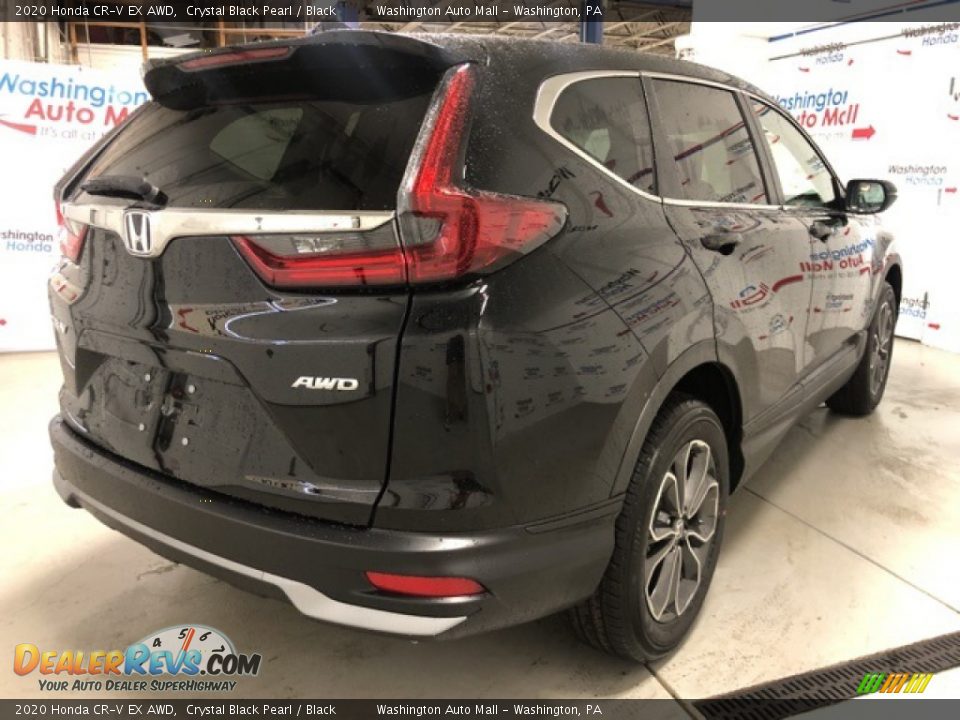 2020 Honda CR-V EX AWD Crystal Black Pearl / Black Photo #3