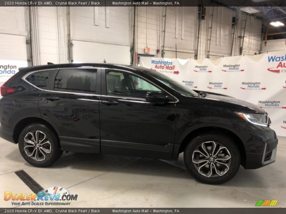 2020 Honda CR-V EX AWD Crystal Black Pearl / Black Photo #4