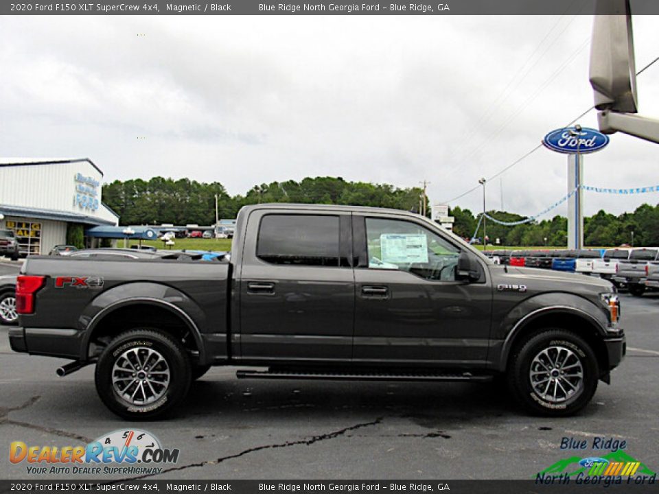 2020 Ford F150 XLT SuperCrew 4x4 Magnetic / Black Photo #6