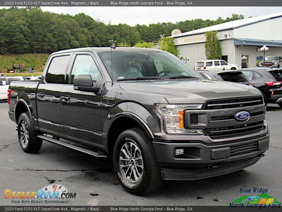 2020 Ford F150 XLT SuperCrew 4x4 Magnetic / Black Photo #7