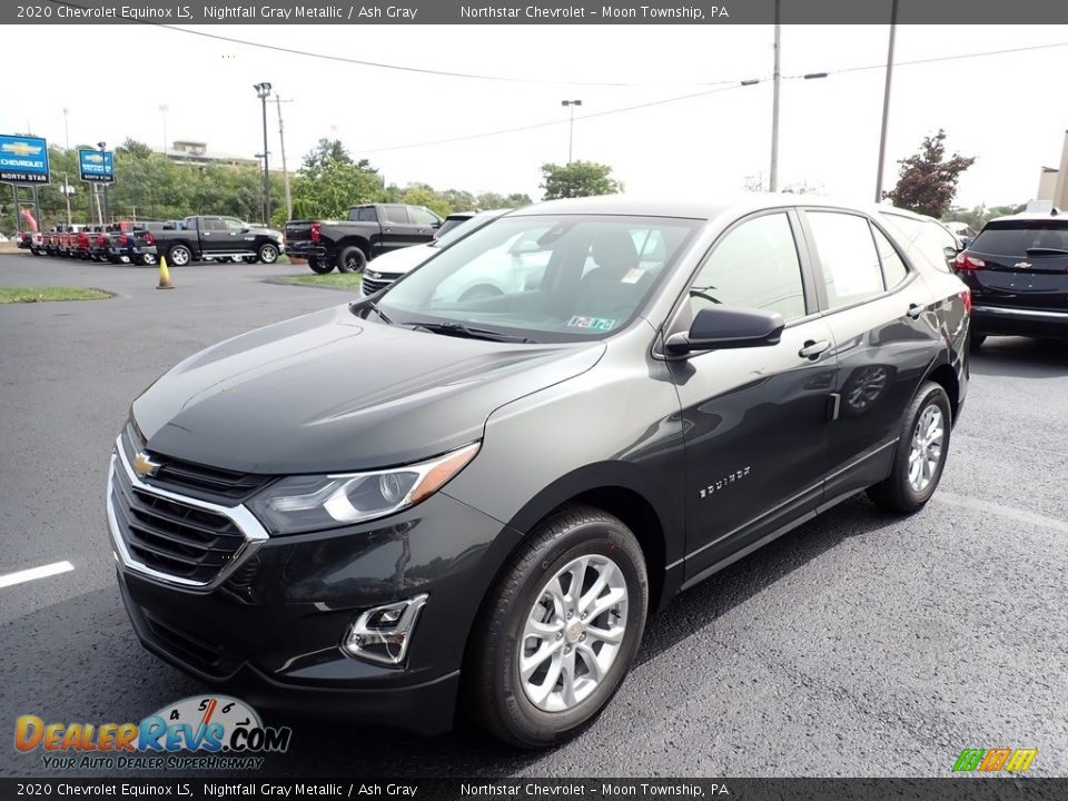 2020 Chevrolet Equinox LS Nightfall Gray Metallic / Ash Gray Photo #1