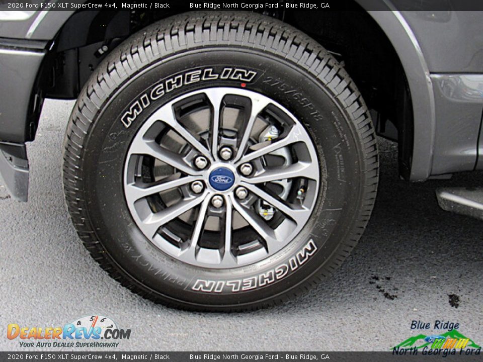 2020 Ford F150 XLT SuperCrew 4x4 Magnetic / Black Photo #9