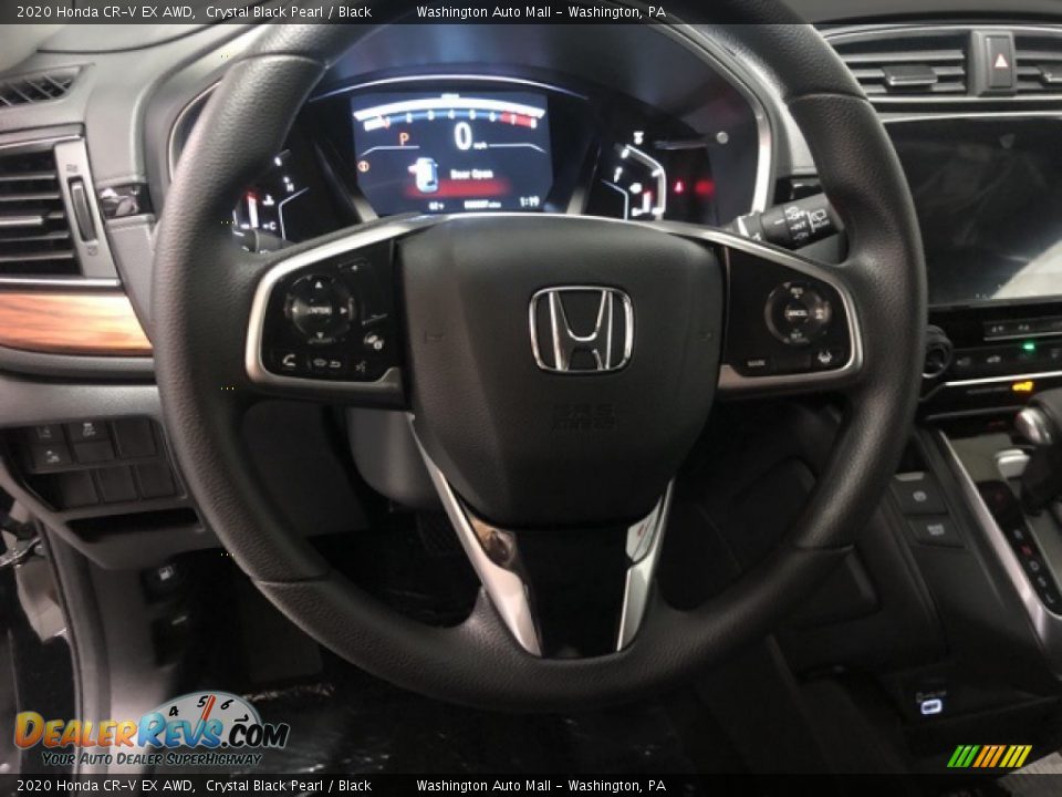 2020 Honda CR-V EX AWD Crystal Black Pearl / Black Photo #10