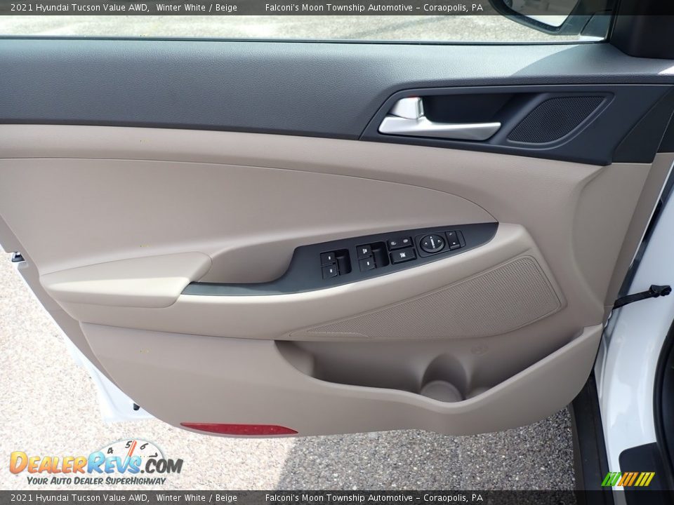 Door Panel of 2021 Hyundai Tucson Value AWD Photo #10