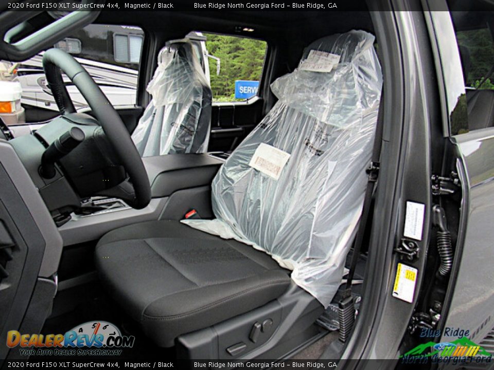 2020 Ford F150 XLT SuperCrew 4x4 Magnetic / Black Photo #11