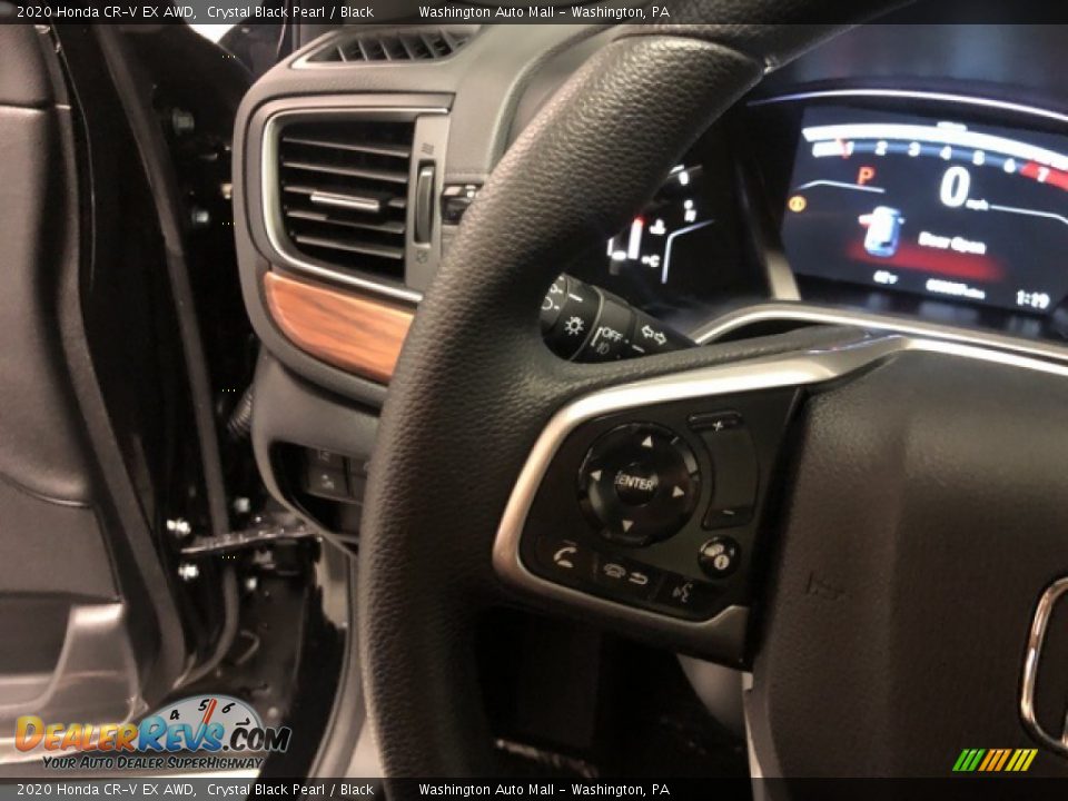 2020 Honda CR-V EX AWD Crystal Black Pearl / Black Photo #11