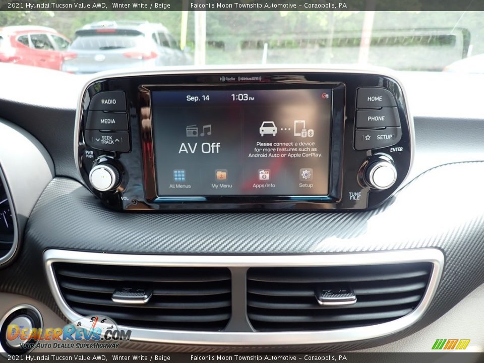 Controls of 2021 Hyundai Tucson Value AWD Photo #13