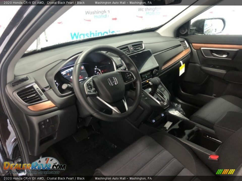 2020 Honda CR-V EX AWD Crystal Black Pearl / Black Photo #14