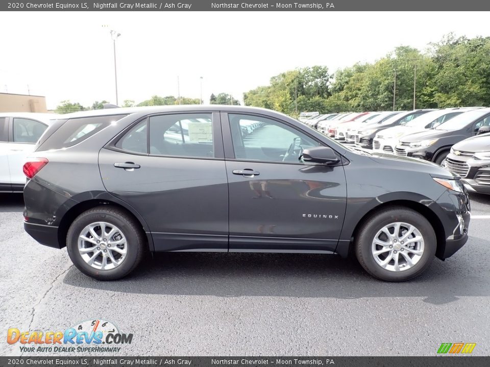 2020 Chevrolet Equinox LS Nightfall Gray Metallic / Ash Gray Photo #7