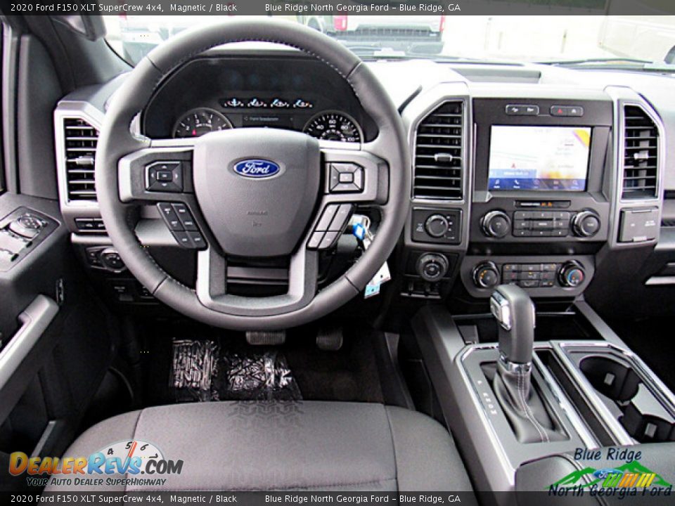 2020 Ford F150 XLT SuperCrew 4x4 Magnetic / Black Photo #15