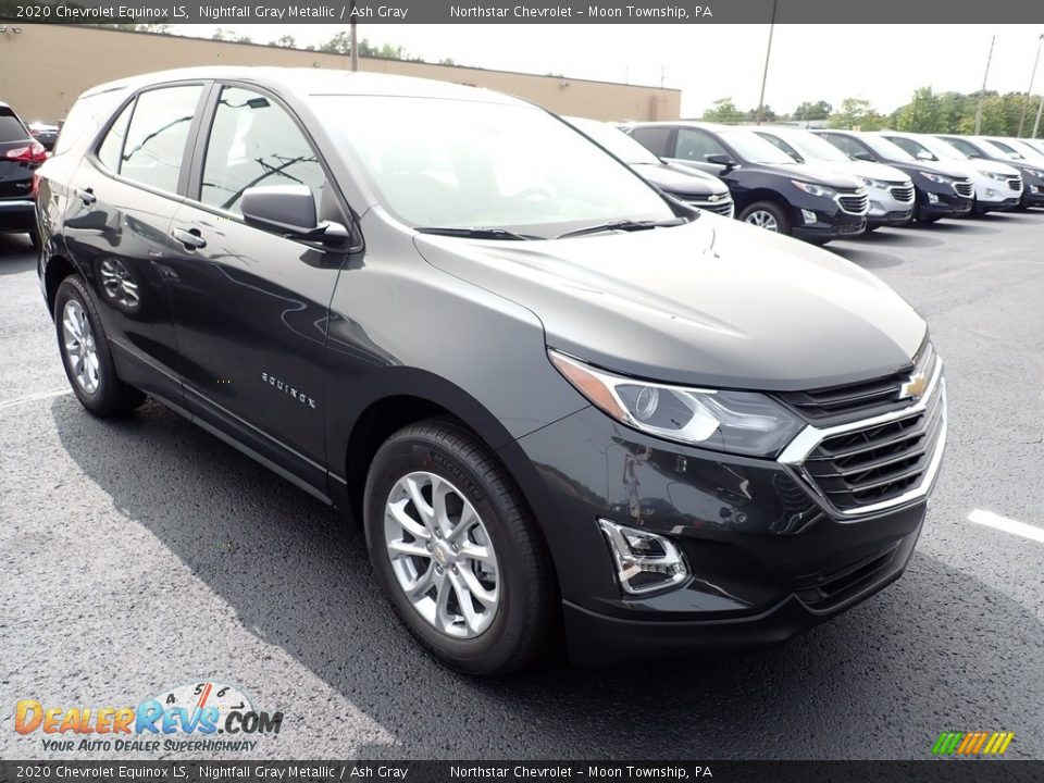 2020 Chevrolet Equinox LS Nightfall Gray Metallic / Ash Gray Photo #8