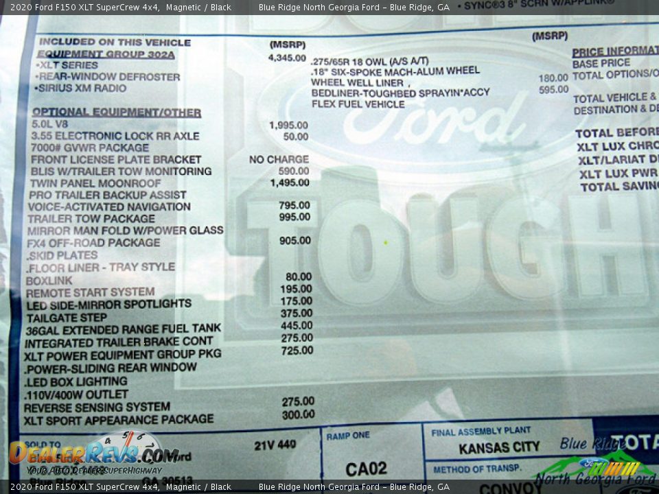 2020 Ford F150 XLT SuperCrew 4x4 Magnetic / Black Photo #28