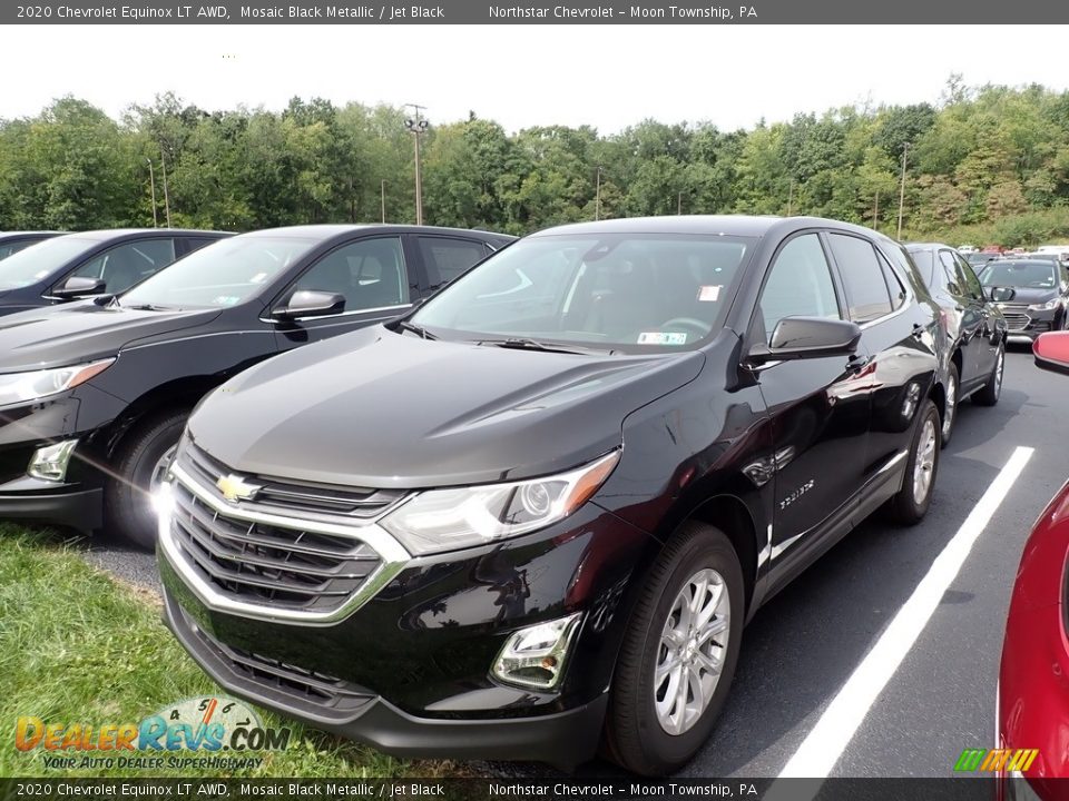 2020 Chevrolet Equinox LT AWD Mosaic Black Metallic / Jet Black Photo #1
