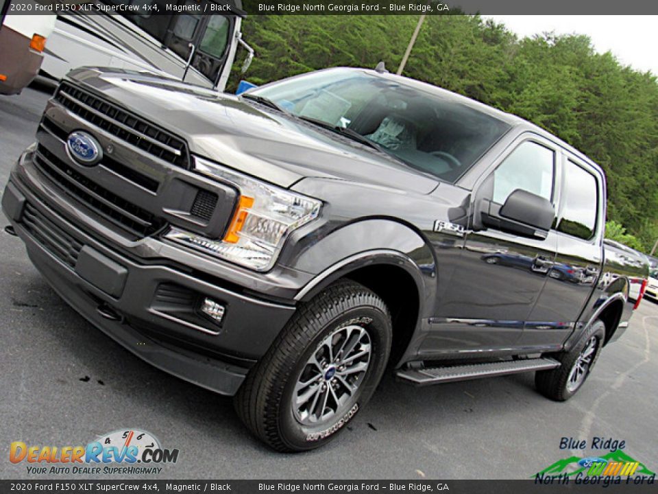2020 Ford F150 XLT SuperCrew 4x4 Magnetic / Black Photo #29