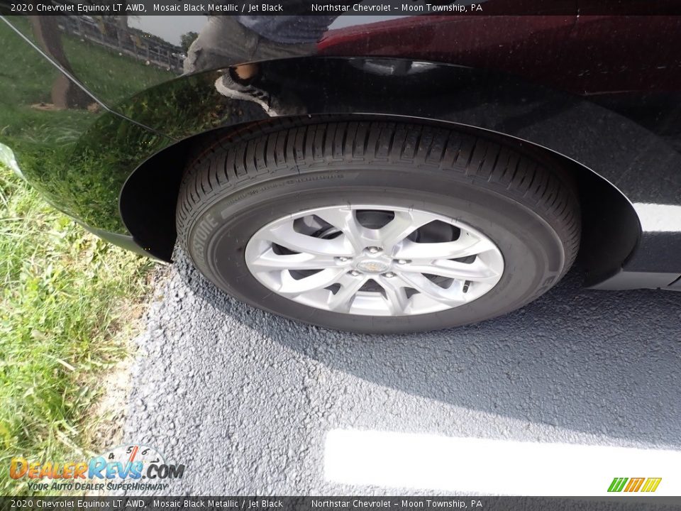 2020 Chevrolet Equinox LT AWD Mosaic Black Metallic / Jet Black Photo #2
