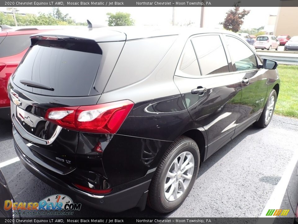 2020 Chevrolet Equinox LT AWD Mosaic Black Metallic / Jet Black Photo #4