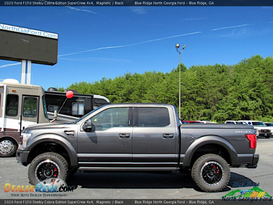 2020 Ford F150 Shelby Cobra Edition SuperCrew 4x4 Magnetic / Black Photo #2