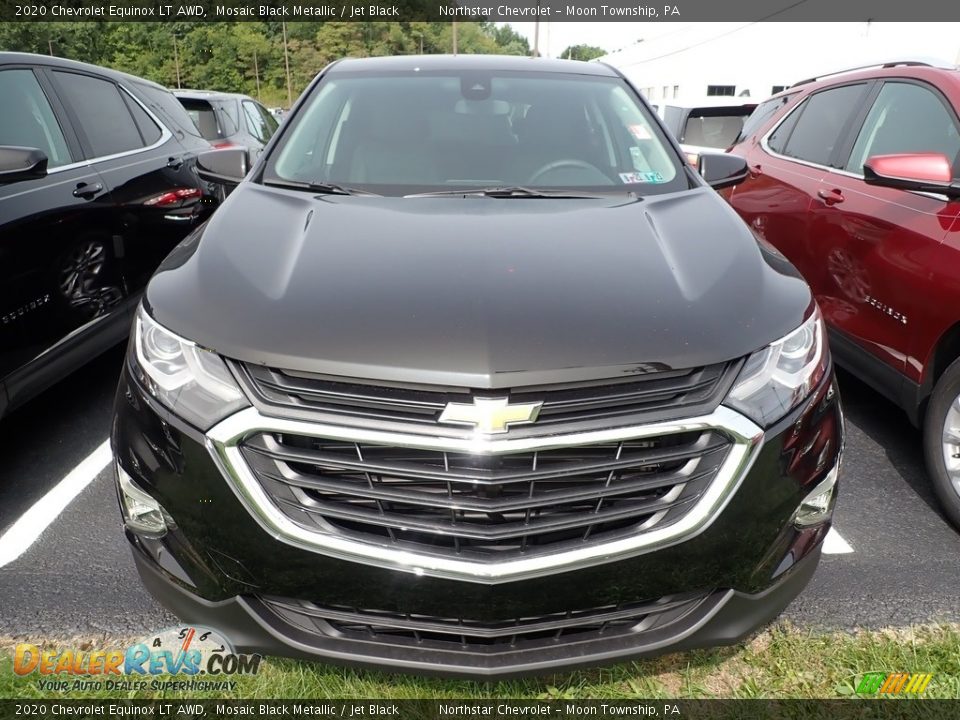 2020 Chevrolet Equinox LT AWD Mosaic Black Metallic / Jet Black Photo #8