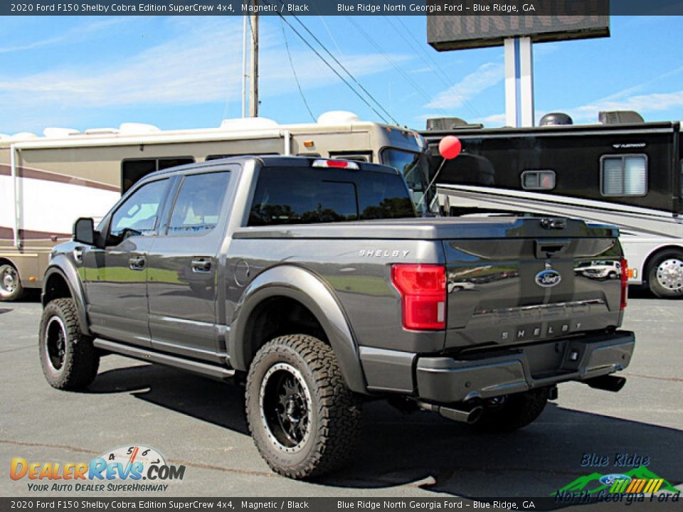 2020 Ford F150 Shelby Cobra Edition SuperCrew 4x4 Magnetic / Black Photo #3
