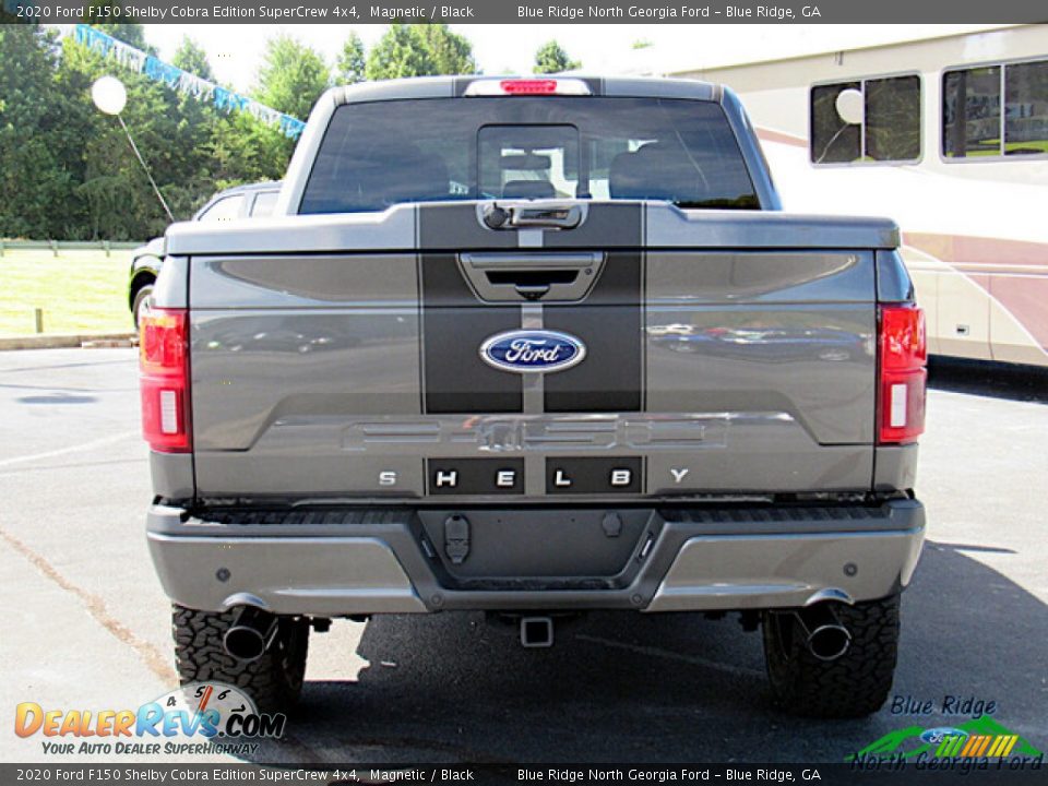 2020 Ford F150 Shelby Cobra Edition SuperCrew 4x4 Magnetic / Black Photo #4