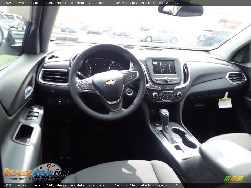 2020 Chevrolet Equinox LT AWD Mosaic Black Metallic / Jet Black Photo #10