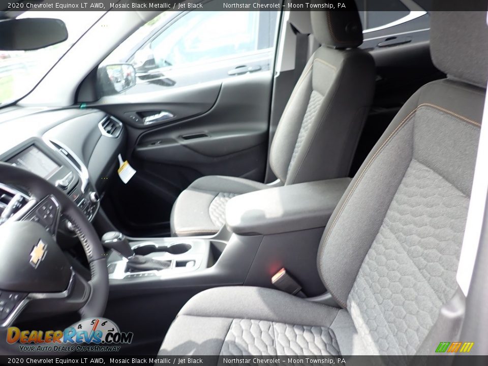 2020 Chevrolet Equinox LT AWD Mosaic Black Metallic / Jet Black Photo #12