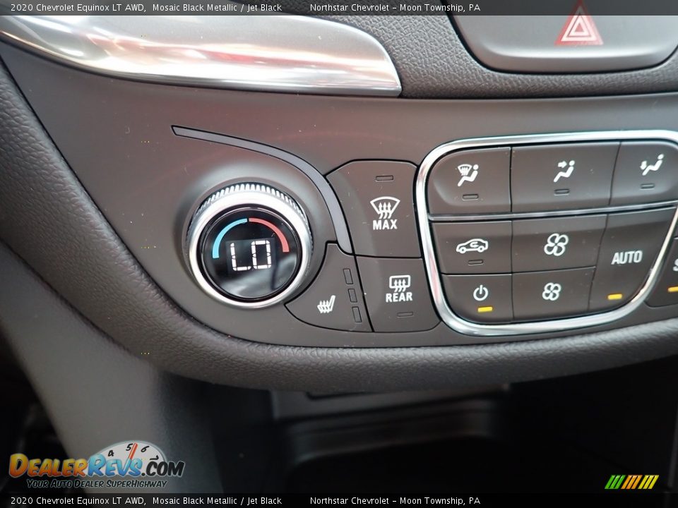 2020 Chevrolet Equinox LT AWD Mosaic Black Metallic / Jet Black Photo #15