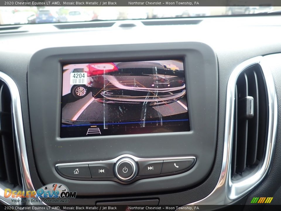 2020 Chevrolet Equinox LT AWD Mosaic Black Metallic / Jet Black Photo #18