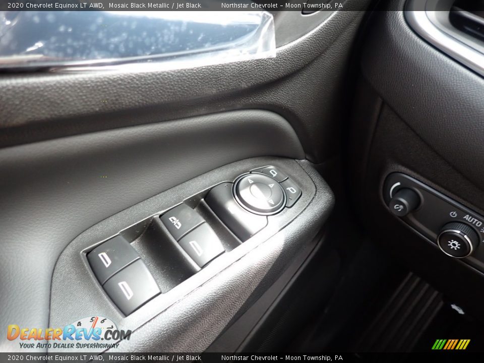 2020 Chevrolet Equinox LT AWD Mosaic Black Metallic / Jet Black Photo #20