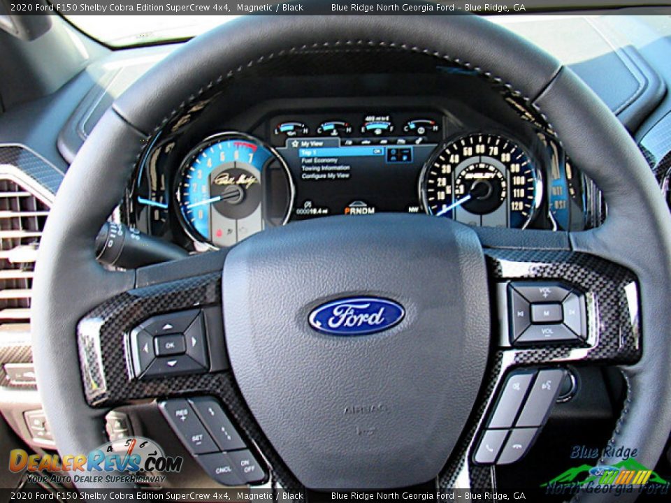 2020 Ford F150 Shelby Cobra Edition SuperCrew 4x4 Magnetic / Black Photo #19