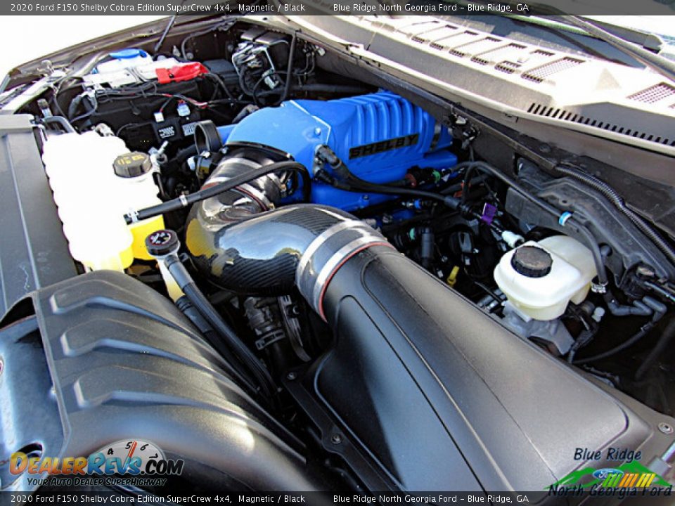 2020 Ford F150 Shelby Cobra Edition SuperCrew 4x4 Magnetic / Black Photo #31