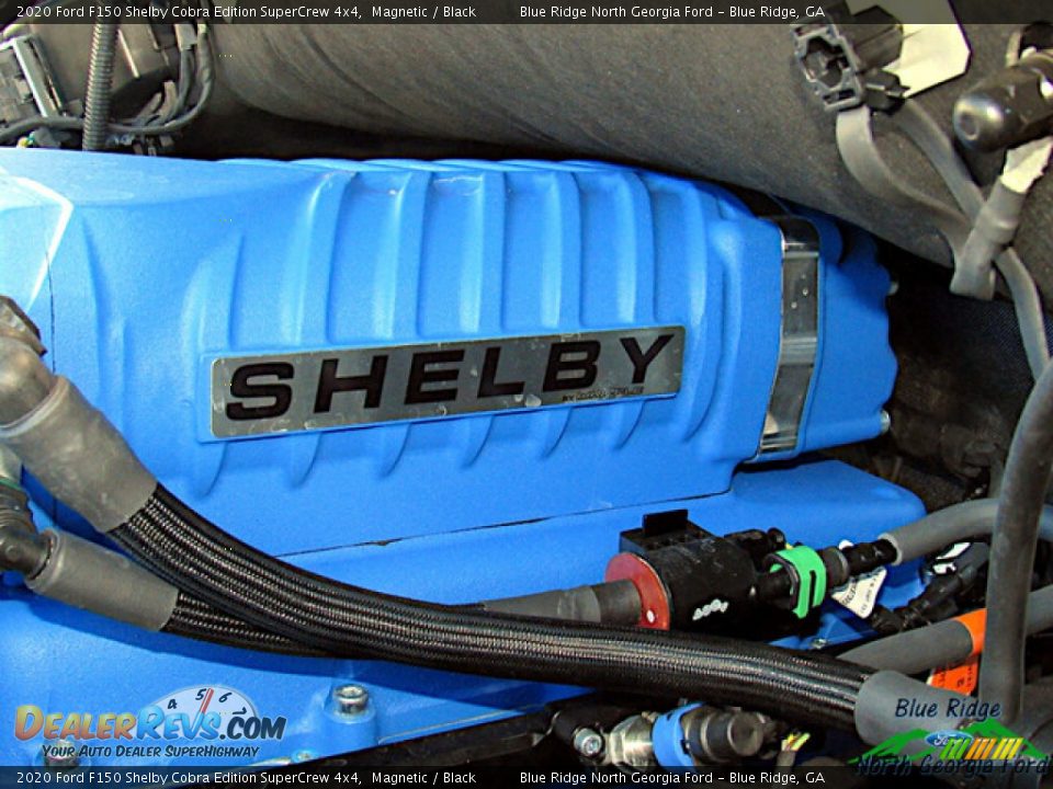 2020 Ford F150 Shelby Cobra Edition SuperCrew 4x4 Magnetic / Black Photo #32