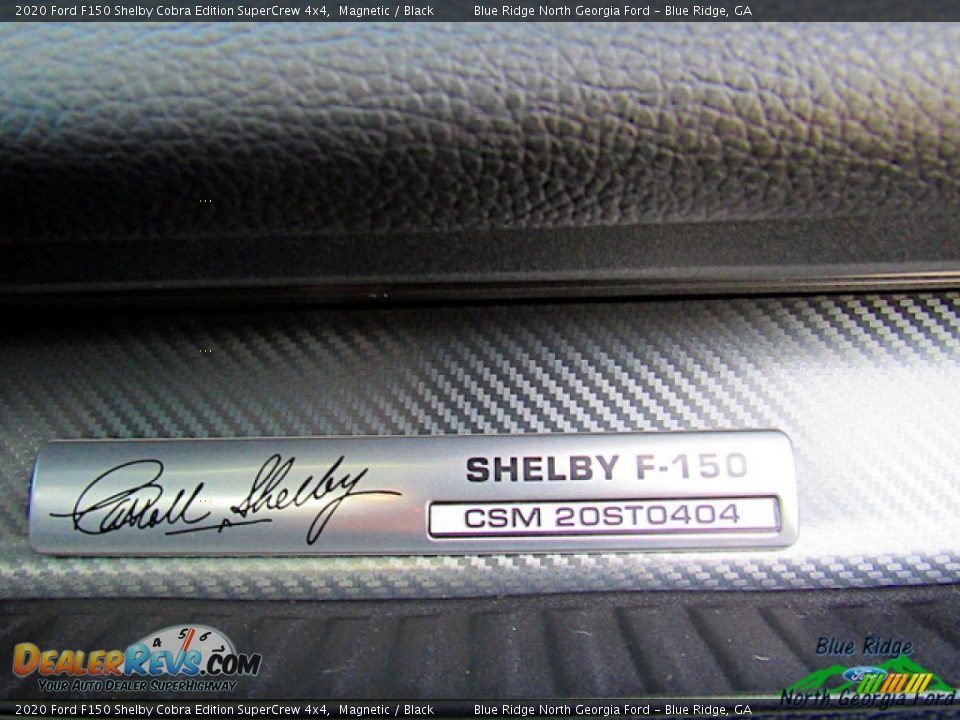 2020 Ford F150 Shelby Cobra Edition SuperCrew 4x4 Magnetic / Black Photo #35