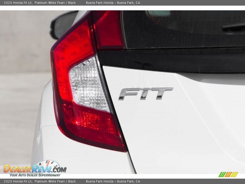 2020 Honda Fit LX Platinum White Pearl / Black Photo #7