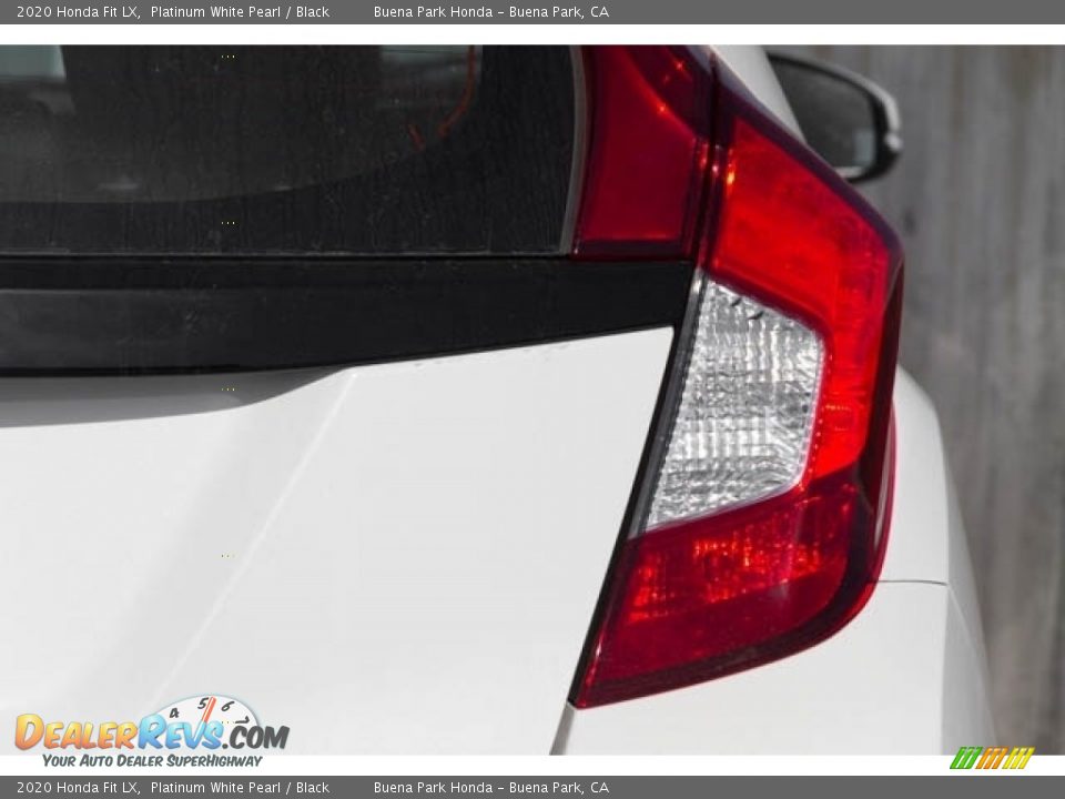 2020 Honda Fit LX Platinum White Pearl / Black Photo #8