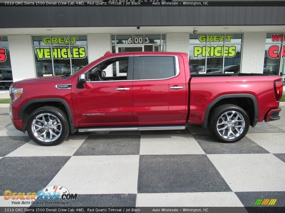 2019 GMC Sierra 1500 Denali Crew Cab 4WD Red Quartz Tintcoat / Jet Black Photo #1