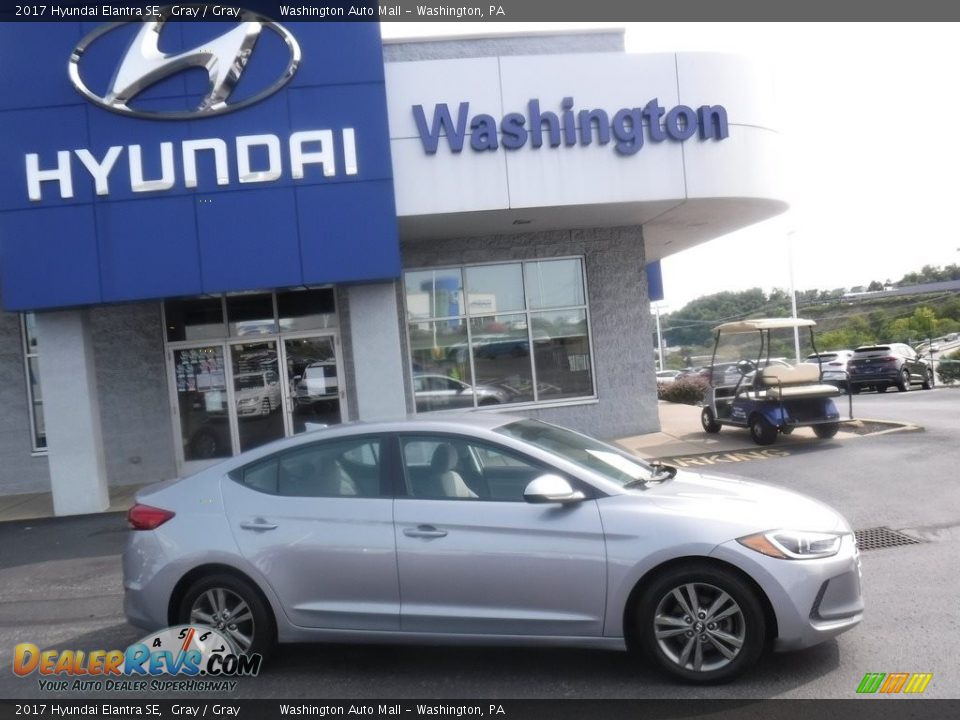 2017 Hyundai Elantra SE Gray / Gray Photo #2