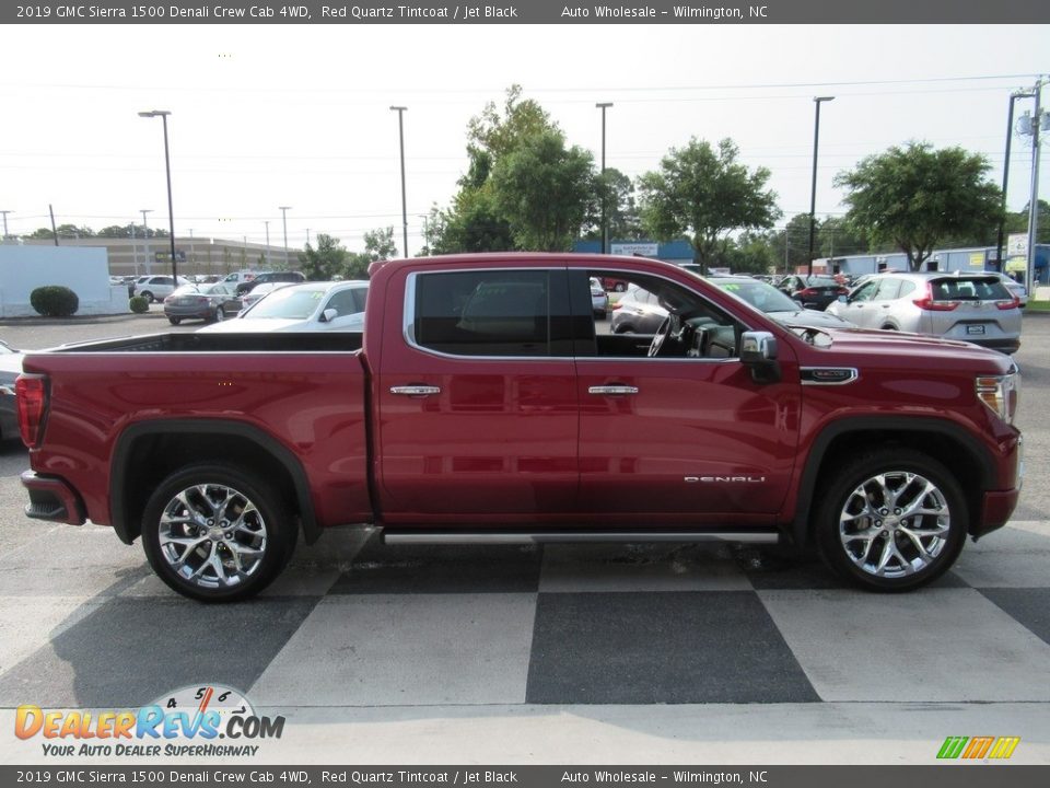 2019 GMC Sierra 1500 Denali Crew Cab 4WD Red Quartz Tintcoat / Jet Black Photo #3
