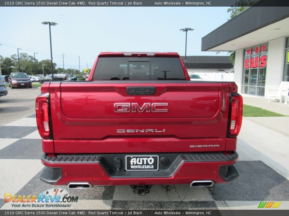 2019 GMC Sierra 1500 Denali Crew Cab 4WD Red Quartz Tintcoat / Jet Black Photo #4