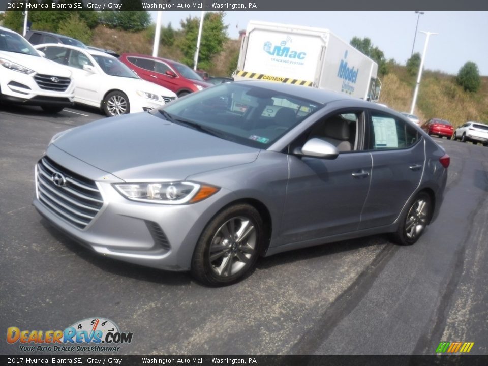 2017 Hyundai Elantra SE Gray / Gray Photo #4