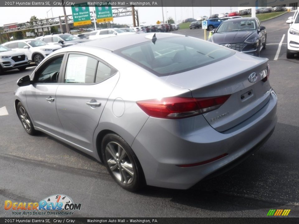 2017 Hyundai Elantra SE Gray / Gray Photo #6