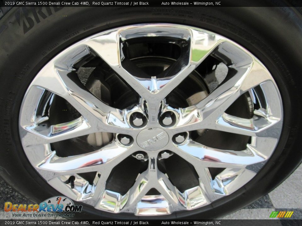 2019 GMC Sierra 1500 Denali Crew Cab 4WD Red Quartz Tintcoat / Jet Black Photo #7