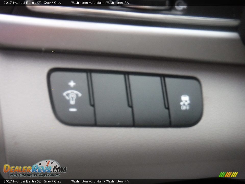 2017 Hyundai Elantra SE Gray / Gray Photo #10