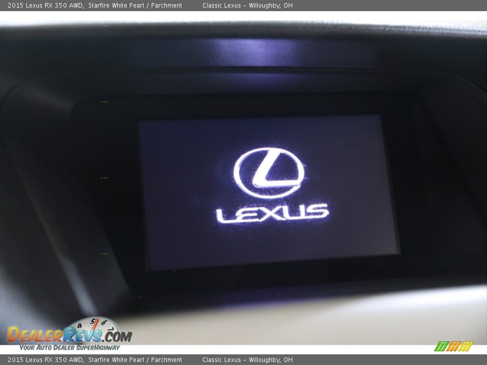 2015 Lexus RX 350 AWD Starfire White Pearl / Parchment Photo #12