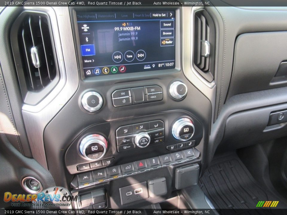 2019 GMC Sierra 1500 Denali Crew Cab 4WD Red Quartz Tintcoat / Jet Black Photo #17