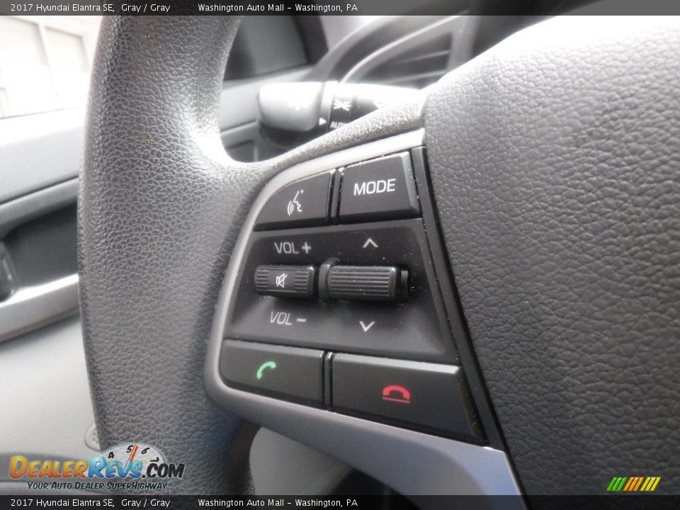 2017 Hyundai Elantra SE Gray / Gray Photo #20