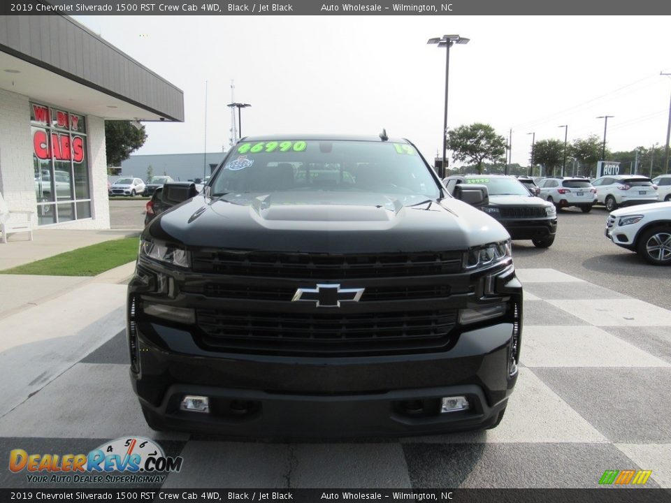 2019 Chevrolet Silverado 1500 RST Crew Cab 4WD Black / Jet Black Photo #2