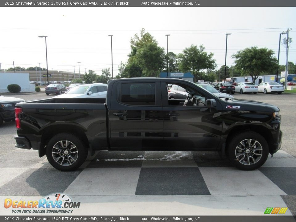 2019 Chevrolet Silverado 1500 RST Crew Cab 4WD Black / Jet Black Photo #3