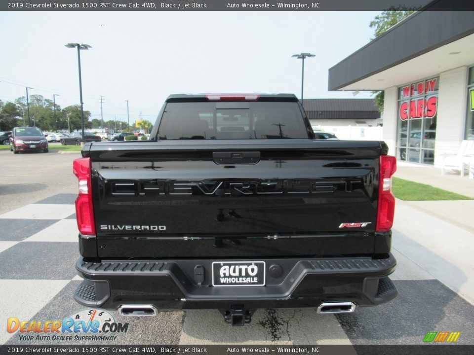 2019 Chevrolet Silverado 1500 RST Crew Cab 4WD Black / Jet Black Photo #4