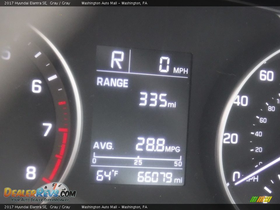 2017 Hyundai Elantra SE Gray / Gray Photo #28